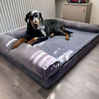 Xxlarge Orthopedic Memory Foam Dog Bed Waterproof Pet Sofa Couch Removable Cover