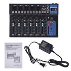 7-channel Bluetooth Portable Audio Mixer Usb Sound Mixing Console Board Dj Music