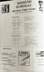 Laguna Seca Imsa  Camel Gt April 1978 Event Program Mint