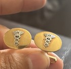 Vintage Medical Symbol Caduceus Cuff Links 1 20 12k Gold Filled Doctor Nurse