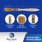 36 Pk- 1 2 Inch Chip Paint Brushes For Paint  Stains varnishes glues gesso