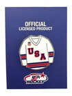 Usa Hockey White Jersey Pin