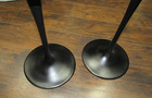 2 Bose 901 Speaker Tulip Stands Vintage In Very Good Condition