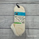 Rare Vintage Burlington Primasport Universal Green Toe Sock Pair - Roll Top Nwt