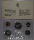 1968 Canadian Six-coin Uncirculated Mint Set   mint Package 