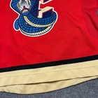 Sp Columbus Cottonmouths Echl Hockey Jersey Mens 20 Roy Red Signed Game Worn 54