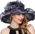 Women s Church Derby Dress  Bridal Cap British Tea Party Wedding Hat 12 Colors
