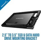 Sabrent 2 5 Ssd   Sata Hard Drive To Desktop 3 5 Sata Bay Converter  bk-pcbs 