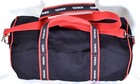 Nomura Duffle Travel Bag Black   Red 17  Long X 10  Tall X 10  Wide New 
