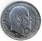 Great Britain 1902 3 Pence - King Edward Vii Silver Km 797 1  1 39gr It01