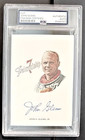 John Glenn Signed Card Psa Authenticated Nasa Astronaut