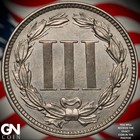 1881 3 Cent Nickel Piece A7776