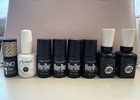 Lot Of 8 Shimmer Soak-off Gel Polish Gelish  Vishine  Sally Hansen  Onedor