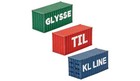 Team Yankee  20 Ft Shipping Containers  x3 
