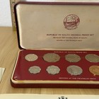 1979 Malta - Official Proof Set  10  - Mills  Cents   Lira - Orig  Pkg  Coa -ps7