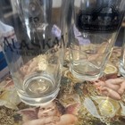 Lot Of Five Vintage Pint  Size Beer Glasses From Various Places