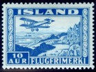 Iceland 1934 Sc C15-20  Mlh Airmail