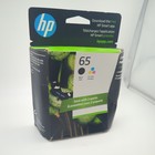 New Hp 65 T0a36an Black tri-color Ink Cartridge Exp 11 2026