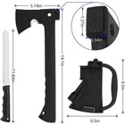Camping Hand Axe With Sheath  Outdoor Lightweight Camp Hatchet Hammer Combo Kit