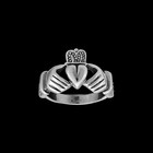 Sterling Silver Claddagh Promise Ring