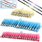 100-200 Waterproof Heat Shrink Bullet Female Male Wire Connector Crimp Terminals