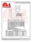 7 16 -14 Grade 8 Hex Flange Screws Frame Bolts Phos Oil  pick Length   Qty 