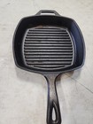 Lodge Pan Cast Iron Square Grill Pans 10 1 2      Handle Usa 8sgp