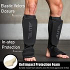 Elite Sports Muay Thai Mma Kickboxing Shin Guards  Instep Guard Sparring Protect
