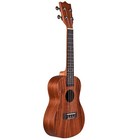 Mahogany Wood Professional Baritone Ukulele With Acoustic electric Option Wit   