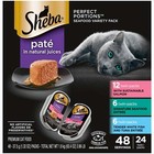 New    Perfect Portions Wet Cat Food Pat   Variety Pack  2 6 Oz   24 Twin-pack Tray