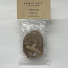 Angelo Luzio Children  Total Stretch Leather Pleated Haft Sole Sleepers-size 1