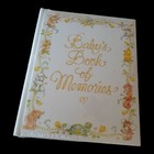 Vtg Carlton Cards Baby Memory Book Birth Animals Plush Sealed Baby s Memories