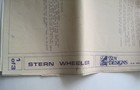 Vtg 1983 Sun Designs Stern Wheeler Ship Boat Pattern Plan Sheet Woodworking Diy