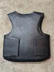Hilason Youth Safety Bull Riding Vest Protective Leather Black   Equestrian Kids