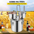 8gal Home Use Moonshine Still Brewing Stainless Steel Wine Alcohol Double Keg