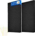 High-density Soundproof Foam Panels  48  X 24  X 2  For Recording Studios