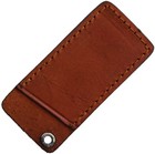 Rough Ryder Small Pocket Knife Slip Pouch Case Holder Brown Leather For 3 