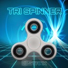 White Hand Spinner Tri Fidget Focus Desk Toy Edc Adhd Autism Kids Adult - 5 Pcs