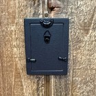 Pottery Barn 2025 Dated Enamel Frame Ornament Rectangle 3 X 4    Red Christmas