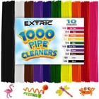 Pipe Cleaners- 1000 Pc  Pipe Cleaner 10 Assorted Colors Assorted 1000 Pack
