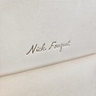 Nick Fouquet Hat Box Travel Case Bag Pink Leather Shoulder Strap  1200 Retail