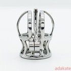 Male Chastity Device Breathable Cage Pa Lock Ring Stainless Steel Restraint