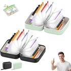A8 Pill Pouch Set Waterproof Travel Pill Organizer 14 Day Pill Pouches Portable