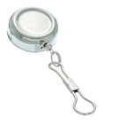 Heavy Duty Metal Retractable Badge Reel W  Chain Pull Belt Clip Id Holder Recoil