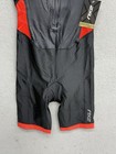 Nwt 2xu Tri Suit Black Red Mens Small Performance Triathlon Skinsuit Racesuit