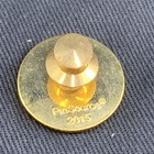 Paul Harris Fellow Donor Lapel Pin 1 Sapphire Rotary International Gold Tone