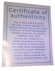 2 Holland America Coasters Line Cruise Ship 4  Tile B22 Cert Of Authenticity Set