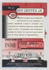 2001 Donruss Elite Prime Numbers Die-cut  430 Ken Griffey Jr  pn-2c Hof
