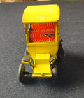 Vintage Bandai Japan Tin Litho Friction Drive Yellow Taxi Z-6 - As-is