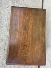 Antique Clark   s Mile-end Store Display Advertising Spool Cabinet 2 Drawer Oak